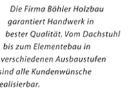 Holzbau Böhler